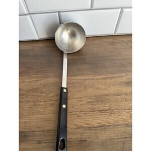 Royal Brand Sharp Cutter Ladle Stainless Steel Cook Utensil Tool 10.5" USA -VTG